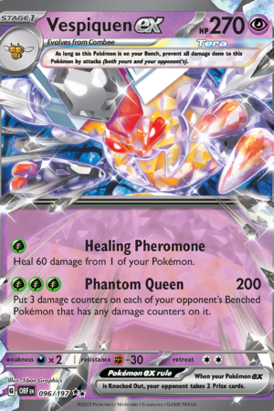 Vespiquen ex - Obsidian Flames - #96