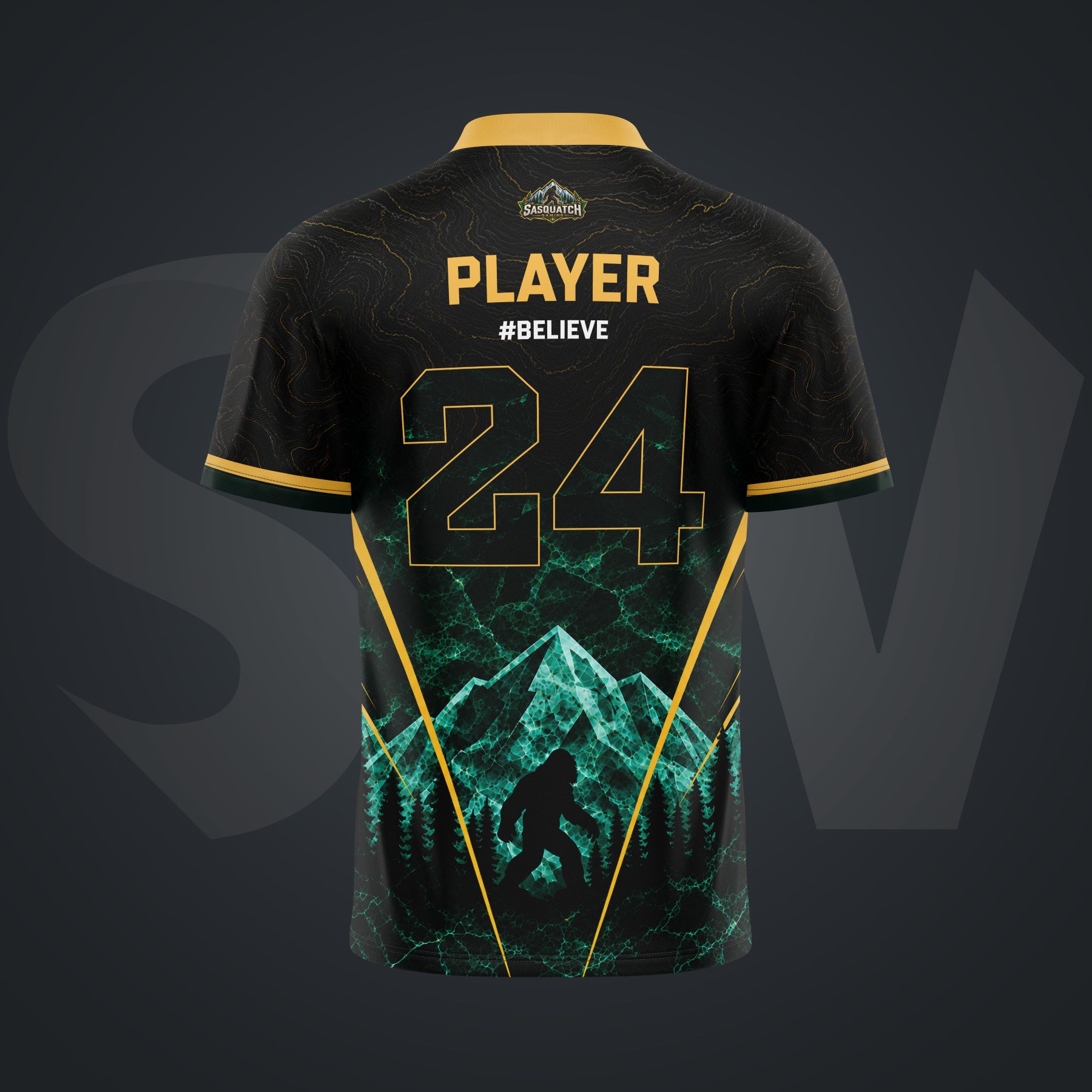 Sasquatch Gaming - Elite Double V Jersey - Image 2