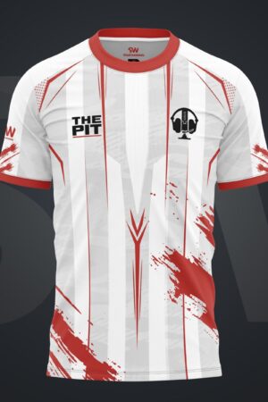 The Pit Esports - Pro Crew Neck Jersey - White