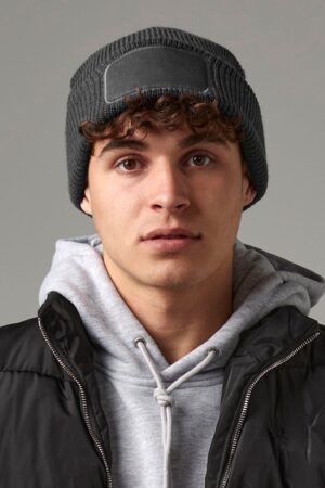 Thinsulate patch beanie — BC440