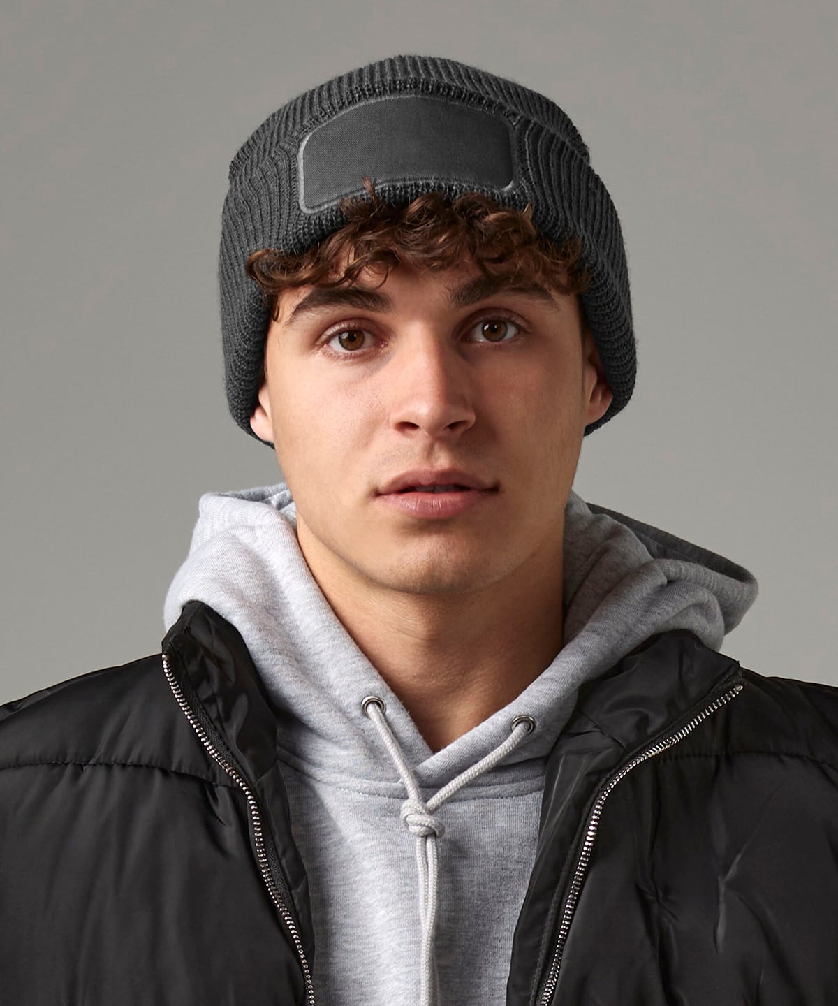 Thinsulate patch beanie — BC440