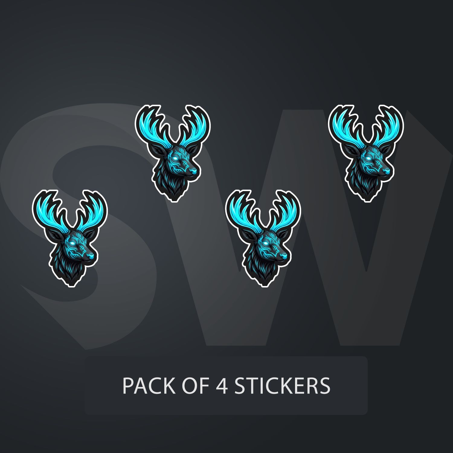 Lumion Esports -  Pack of 4 Stickers