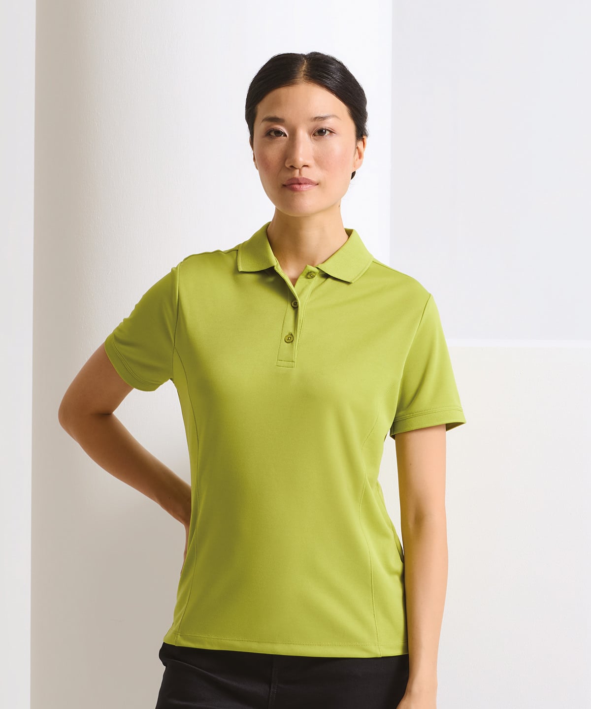 Women’s Coolchecker piqué polo — PR616