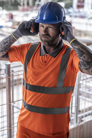 Hi-vis Pro contract polo — RG476
