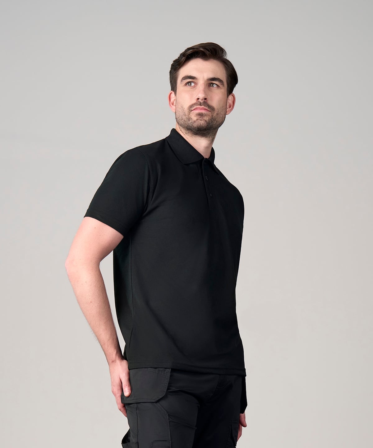 Pro polyester polo — RX105