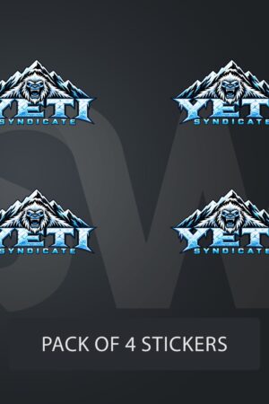 Yeti Syndicate -  Pack of 4 Stickers